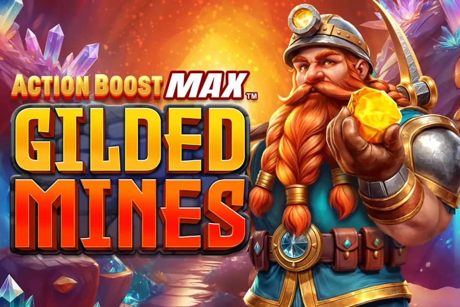 Action Boost Max Gilded Mines slot preview