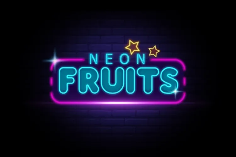 Neon Fruits slot preview