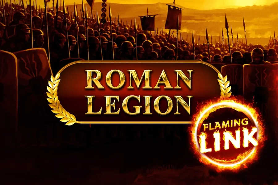 Roman Legion Flaming Link slot preview