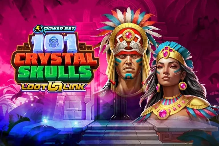 101 Crystal Skulls slot preview