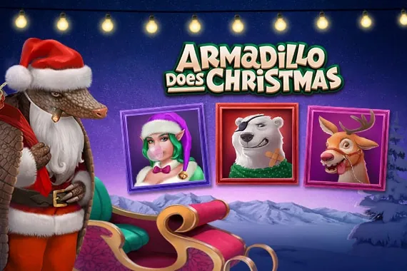 Armadillo Does Christmas slot preview