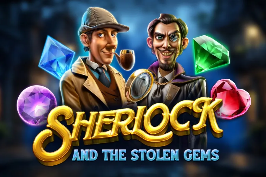 Sherlock and the Stolen Gems slot preview