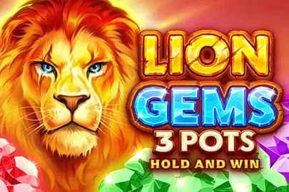 Lion Gems 3 Pots: Hold and Win slot preview