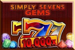 Simply Sevens Gems slot preview