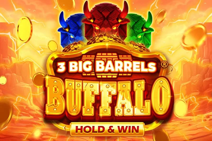 3 Big Barrels Buffalo slot preview