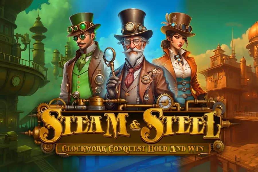 Steam & Steel - Clockwork Conquest slot preview