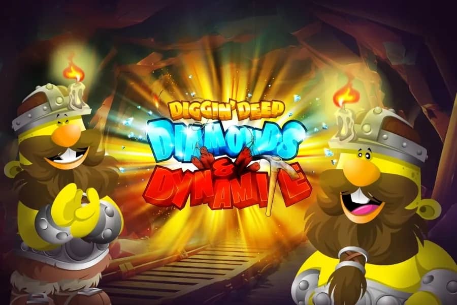 Diggin' Deep: Diamonds & Dynamite mines game preview