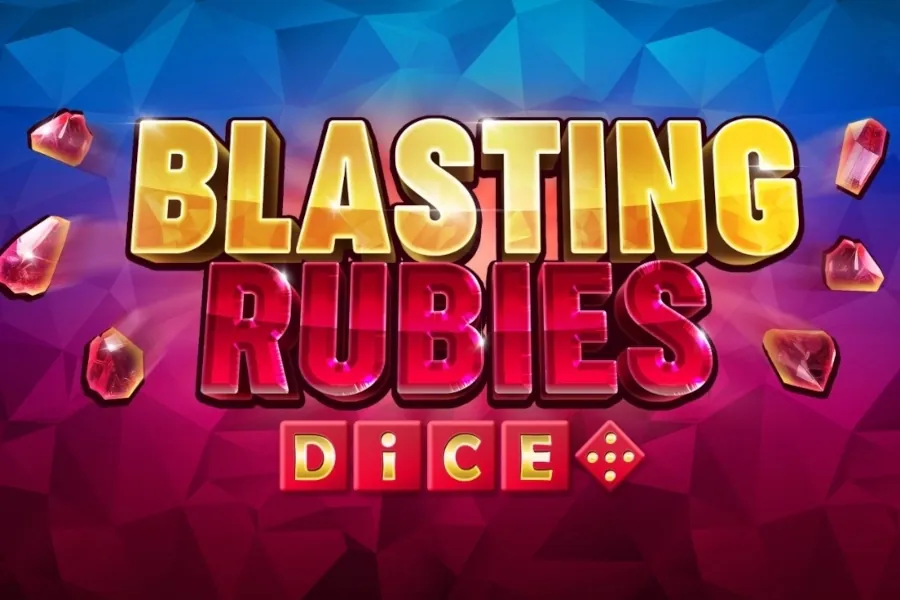 Blasting Rubies Dice slot preview
