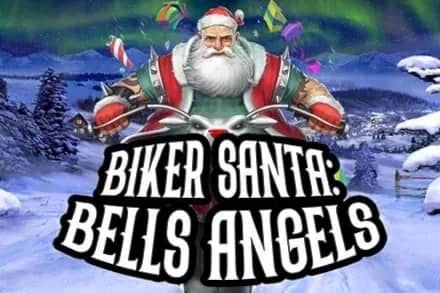 Biker Santa Bells Angels slot preview