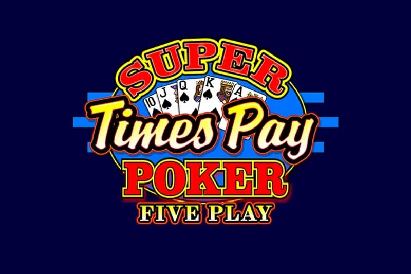 Super Times Pay Five Play Poker video poker game preview