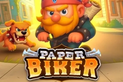 Paper Biker slot preview