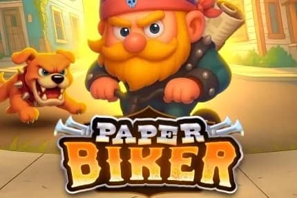 Paper Biker slot preview
