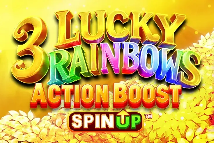 3 Lucky Rainbows Action Boost SpinUP slot preview