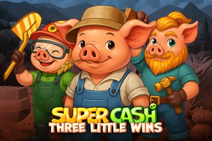 Super Cash: Three Little Wins slot preview