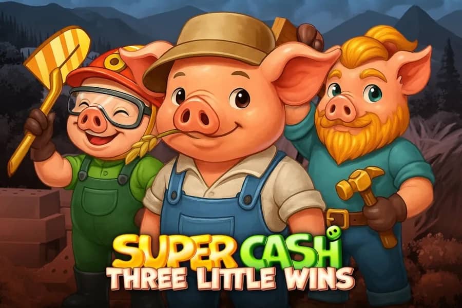 Super Cash: Three Little Wins slot preview