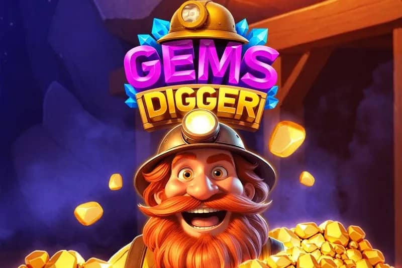 Gems Digger slot preview