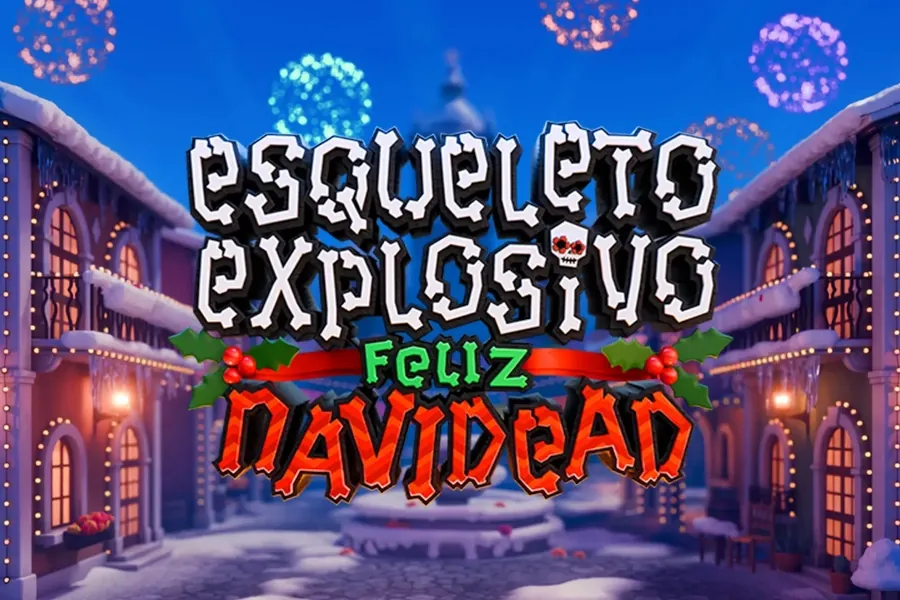 Esqueleto Explosivo Feliz Navidead slot preview