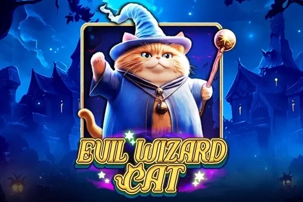Evil Wizard Cat slot preview