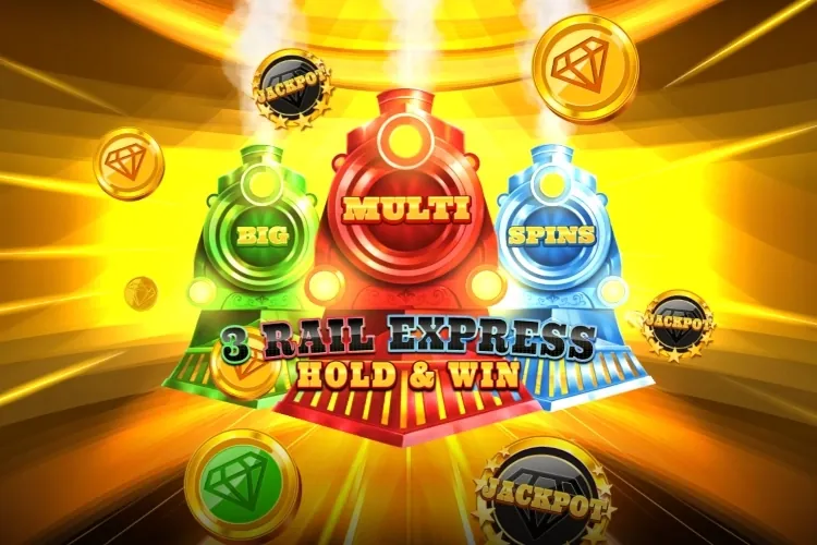 3 Rail Express Hold & Win slot preview