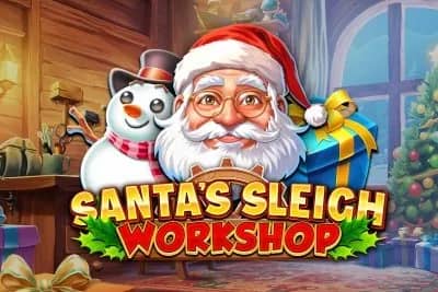 Santa's Sleigh Workshop slot preview