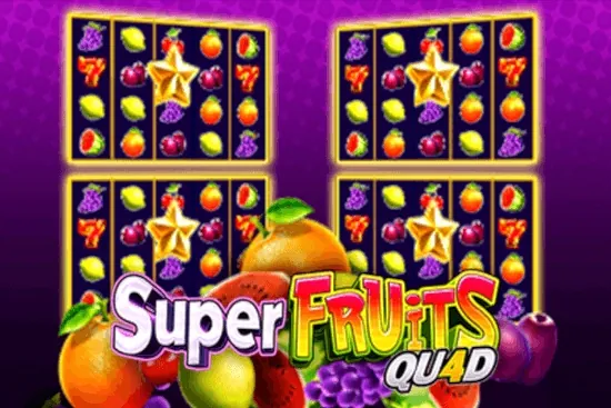 Super Fruits Quad slot preview