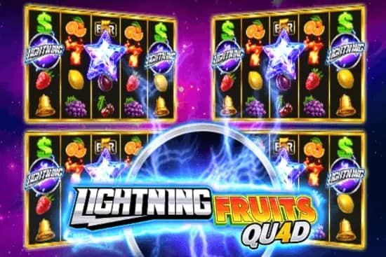 Lightning Fruits Quad slot preview