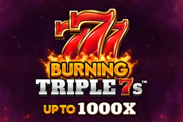 Burning Triple 7s slot preview