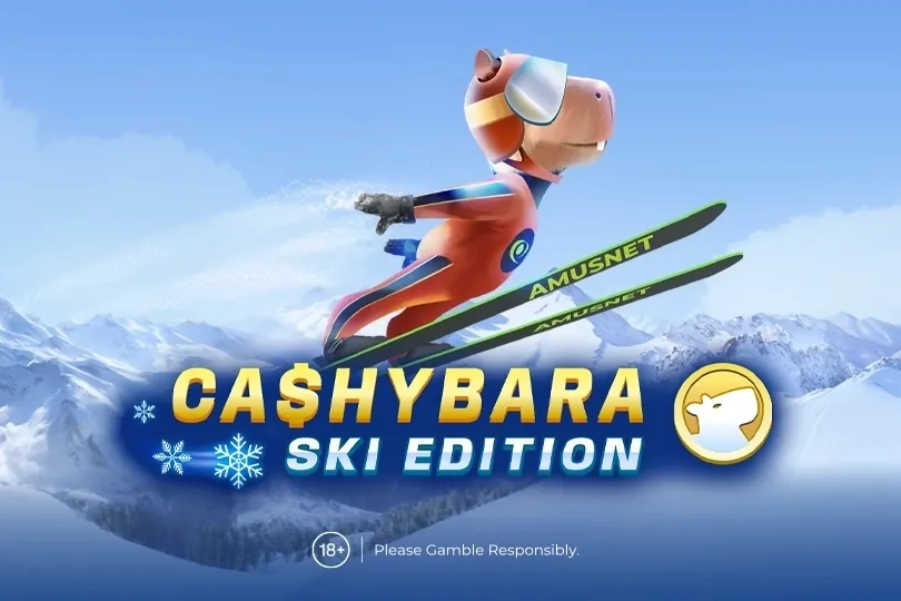Cashybara Ski Edition crash game preview