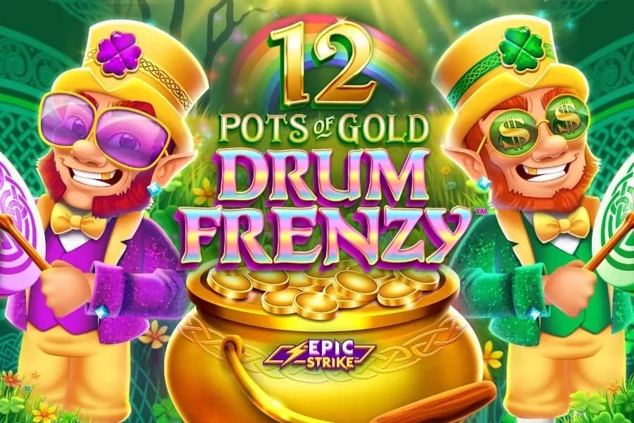 12 Pots of Gold: Drum Frenzy slot preview