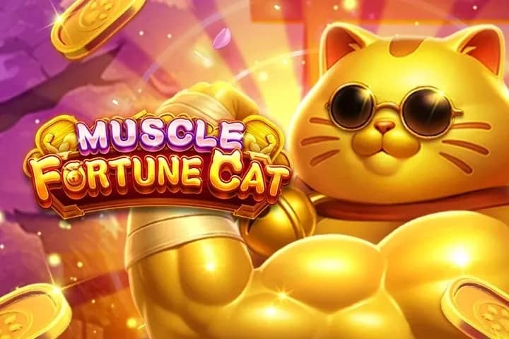 Muscle Fortune Cat slot preview