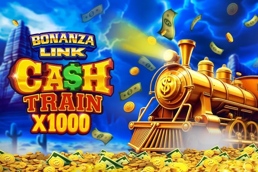 Bonanza Link: Cash Train x1000 slot preview