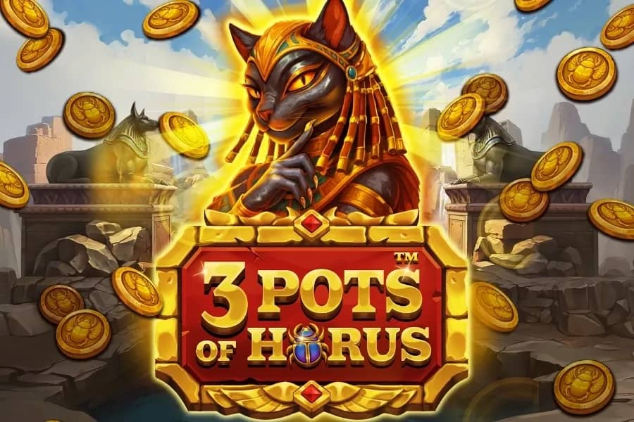 3 Pots of Horus slot preview