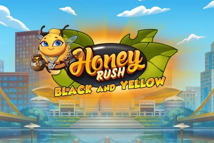 Honey Rush Black and Yellow slot preview