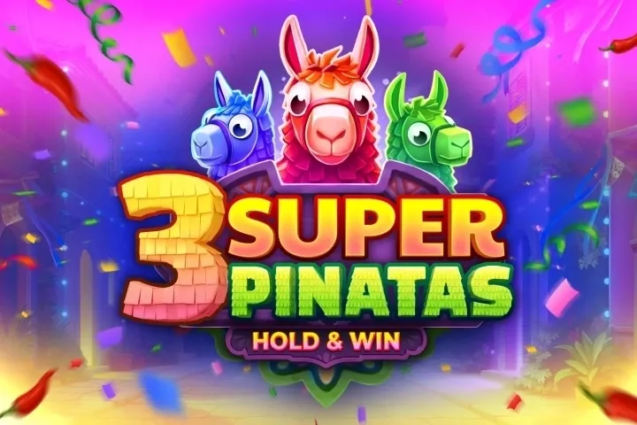 3 Super Pinatas slot preview