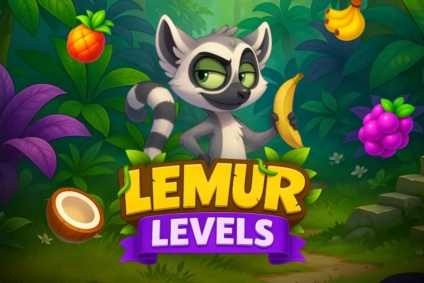 Lemur Levels slot preview