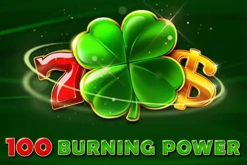100 Burning Power slot preview