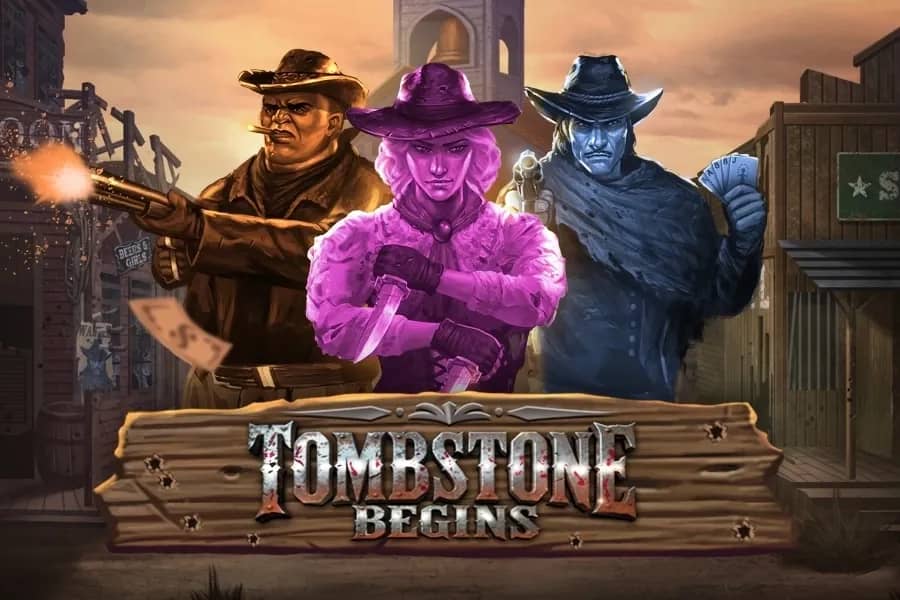 Tombstone Begins slot preview