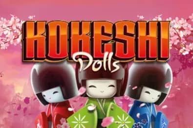 Kokeshi Dolls slot preview