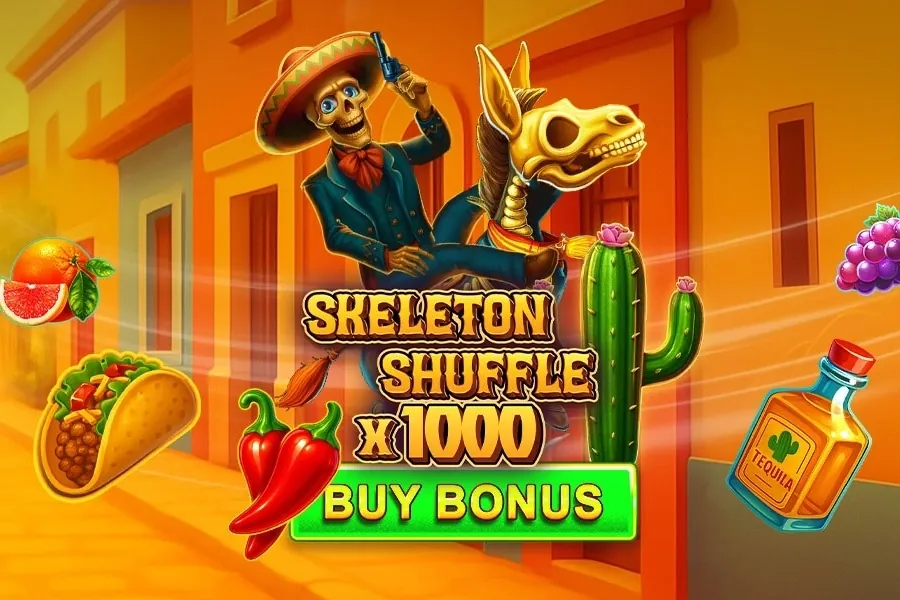 Skeleton Shuffle x1000 slot preview