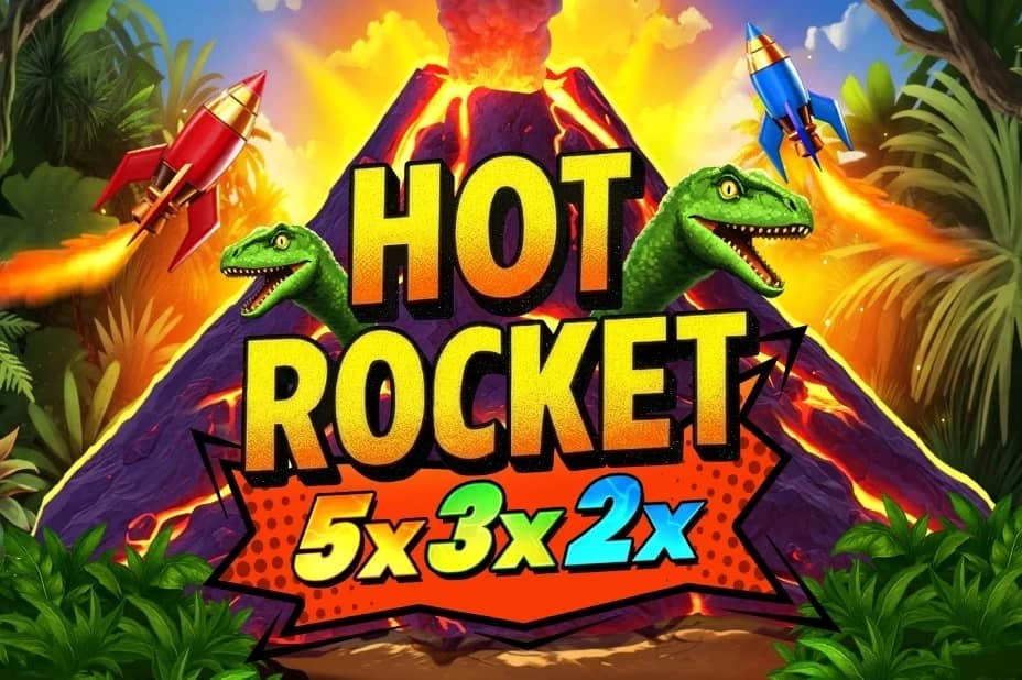 Hot Rocket 5x 3x 2x slot preview