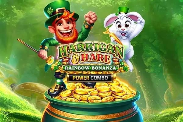 Harrigan & Hare Rainbow Bonanza Power Combo slot preview