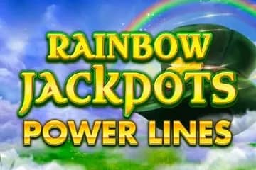 Rainbow Jackpots Power Lines slot preview