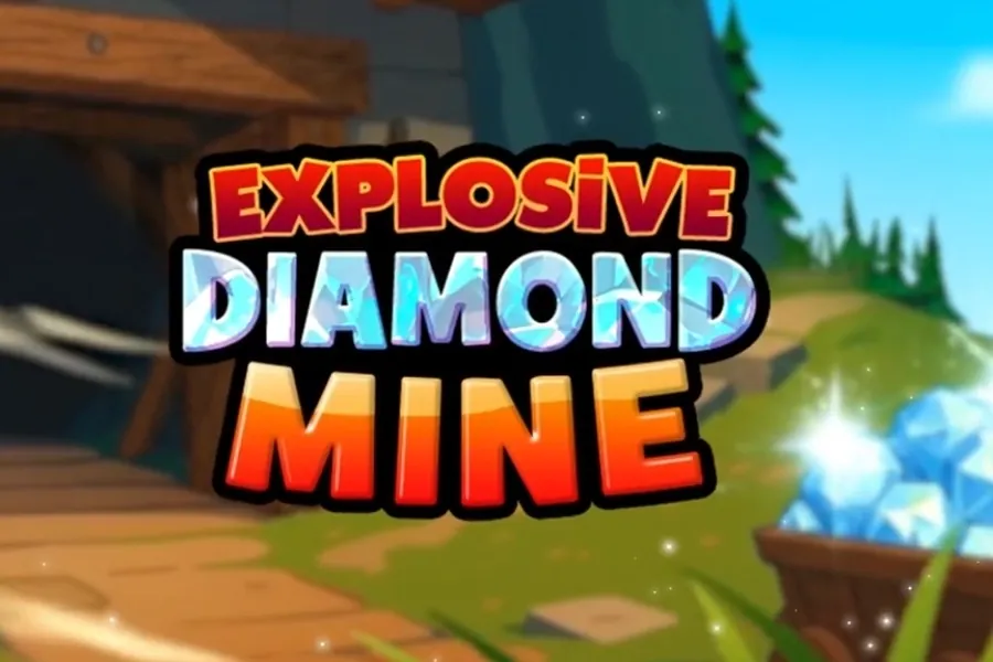 Explosive Diamond Mine slot preview