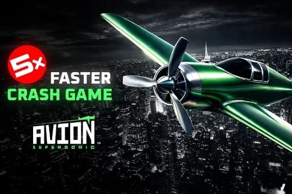 Avion Supersonic crash game preview