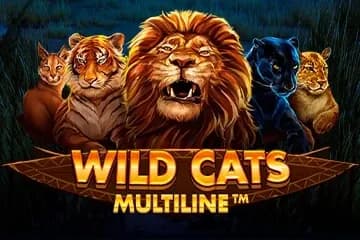 Wild Cats Multiline slot preview
