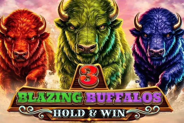 3 Blazing Buffalos: Hold & Win slot preview