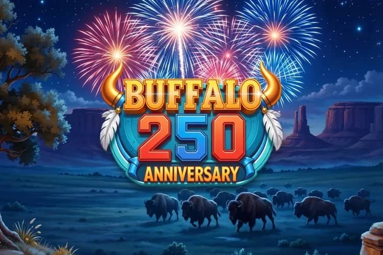 Buffalo 250 Anniversary slot preview