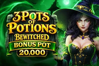 3 Pots of Potions Bewitched Bonus Pot 20,000 slot preview