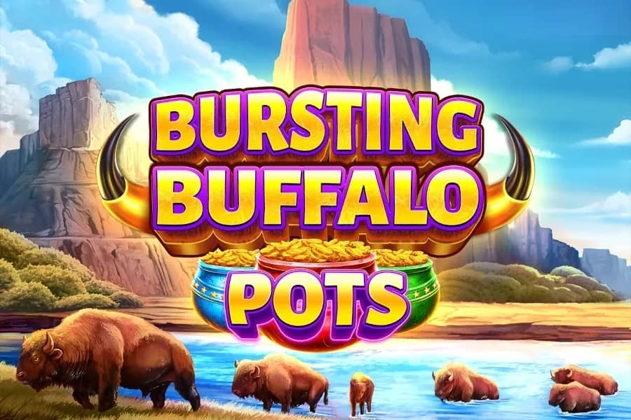 Bursting Buffalo Pots slot preview