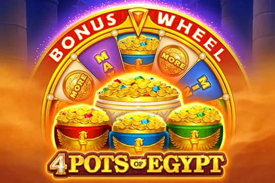 4 Pots of Egypt: Bonus Wheel slot preview